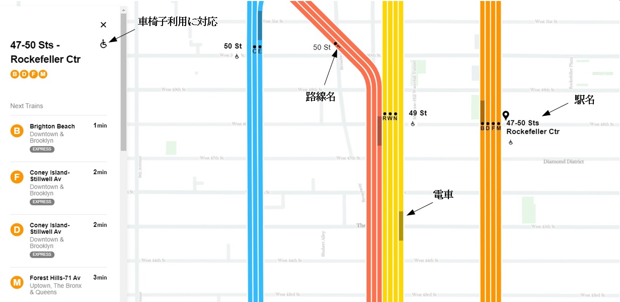 ニューヨークの地下鉄ライブマップについて – Japan Local Government Center